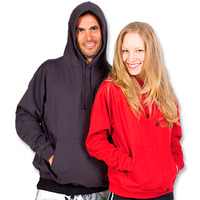 Lite Pull Over Adult Hoodie Light Weight (Ladies 4 to 14, Mens XS – 5XL)