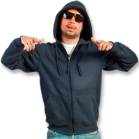 Full Zip Adult Hoodie Mid Weight (S–5XL)