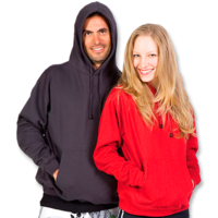 Lite Pull Over Adult Hoodie Light Weight (Ladies 4 to 14, Mens XS – 5XL)